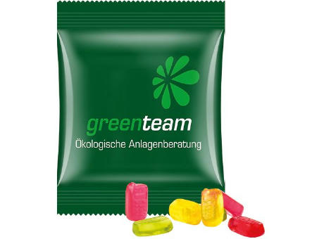 Minitüte 10g, Fruchtgummi Standardformen