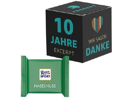 Werbewürfel, Ritter Sport Mini, verschiedene Sorten