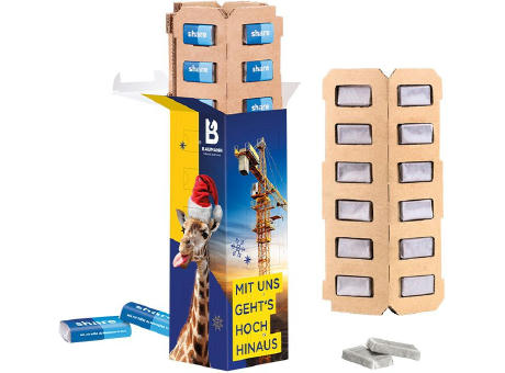 Adventskalender Eco High Tower, verschiedene Füllvarianten