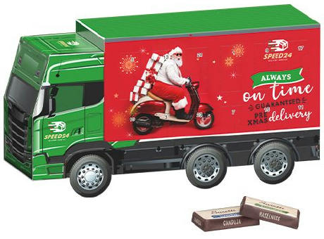 Adventskalender LKW, verschiedene Füllvarianten