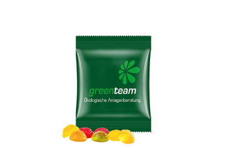 Minitüte 10g, Fruchtgummi Standardformen