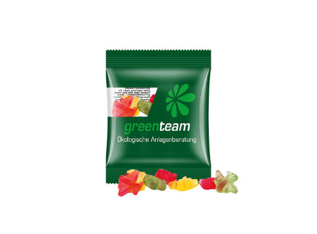 Minitüte 10g, Fruchtgummi Standardformen