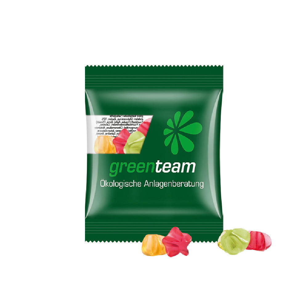 Minitüte 10g, Fruchtgummi Standardformen