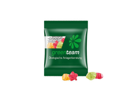 Minitüte 15g, Fruchtgummi Standardformen