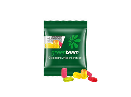 Minitüte 15g, Fruchtgummi Standardformen