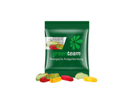 Minitüte 15g, Fruchtgummi Standardformen