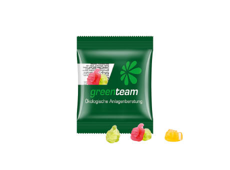 Minitüte 15g, Fruchtgummi Standardformen