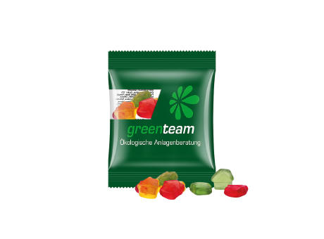 Minitüte 10g, Fruchtgummi Standardformen