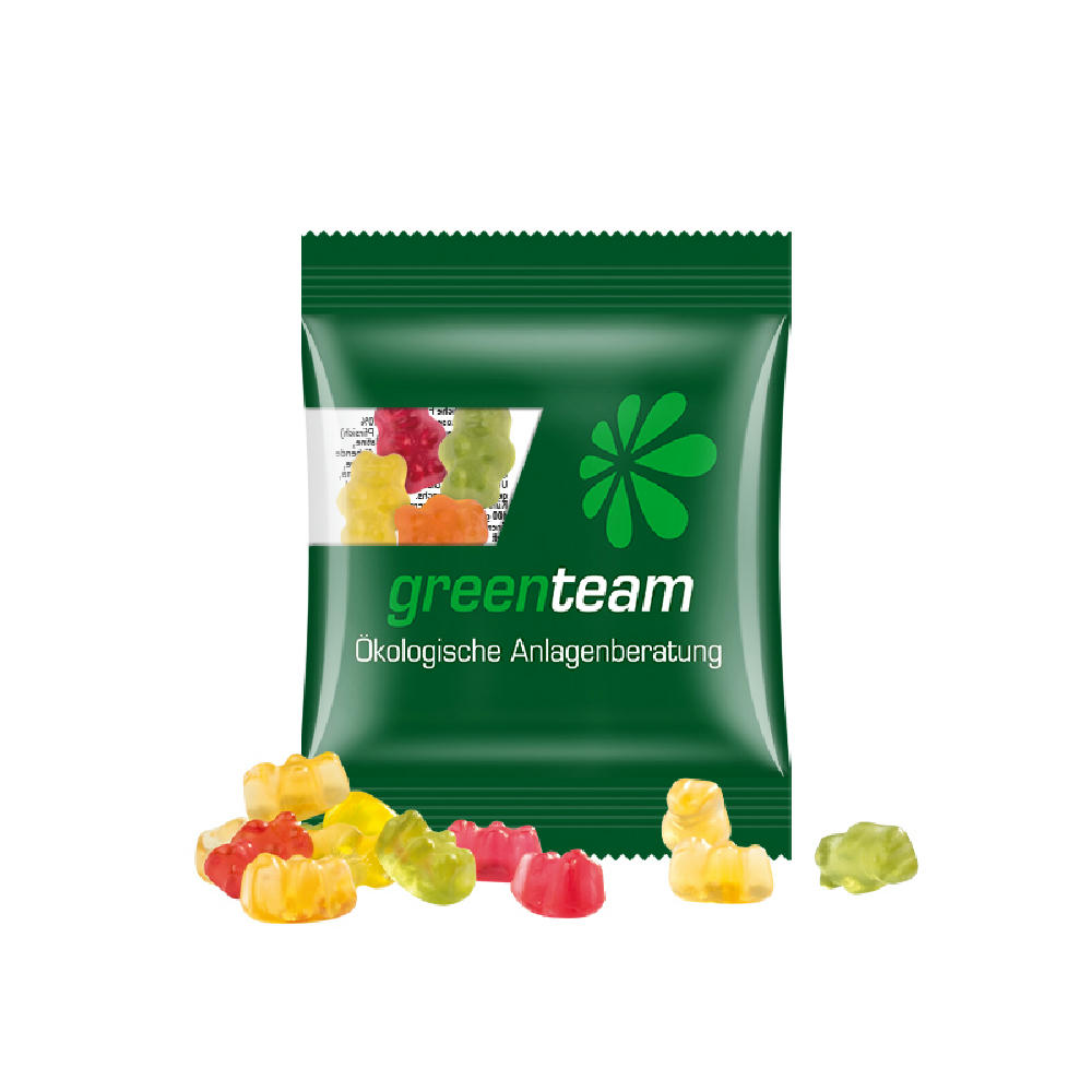 Minitüte 10g, Fruchtgummi Standardformen