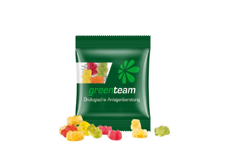 Minitüte 10g, Fruchtgummi Standardformen