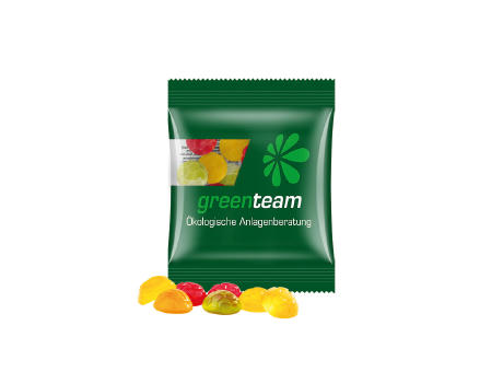 Minitüte 10g, Fruchtgummi Standardformen