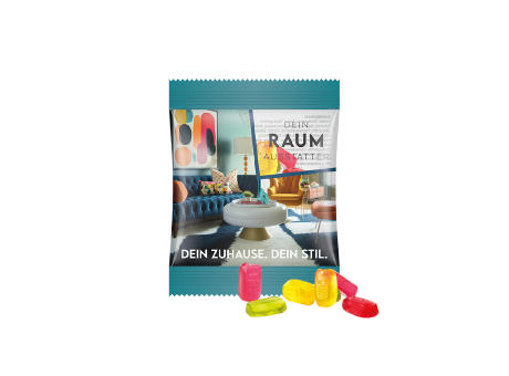 Minitüte 10g, Fruchtgummi Standardformen