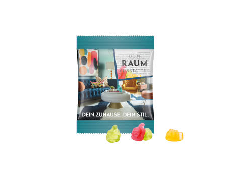 Minitüte 15g, Fruchtgummi Standardformen