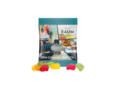 Minitüte 15g, Fruchtgummi Standardformen