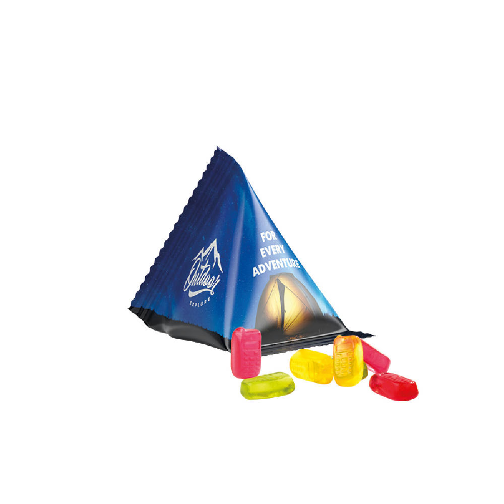 Tetraeder 15g, Fruchtgummi Standardformen