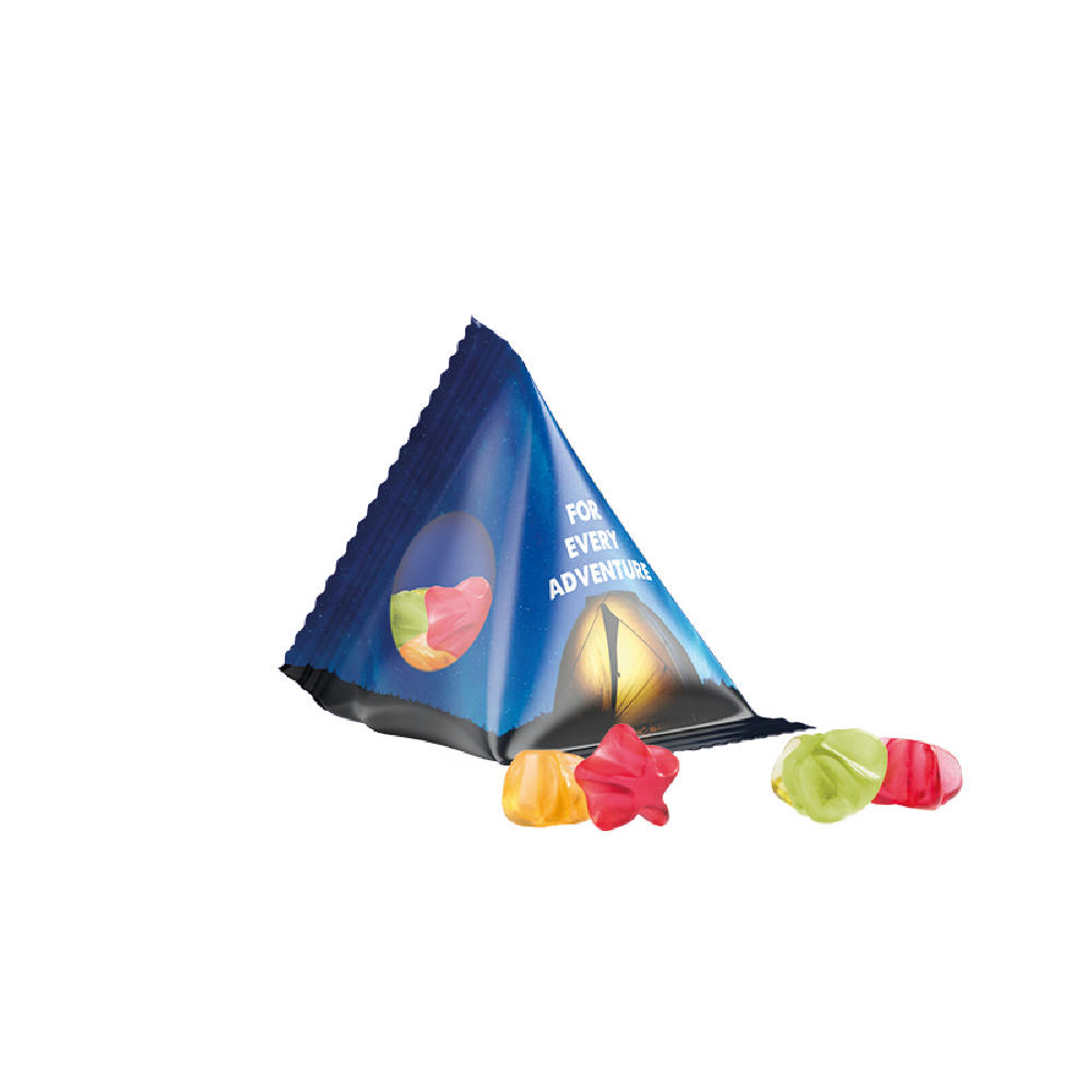 Tetraeder 15g, Fruchtgummi Standardformen