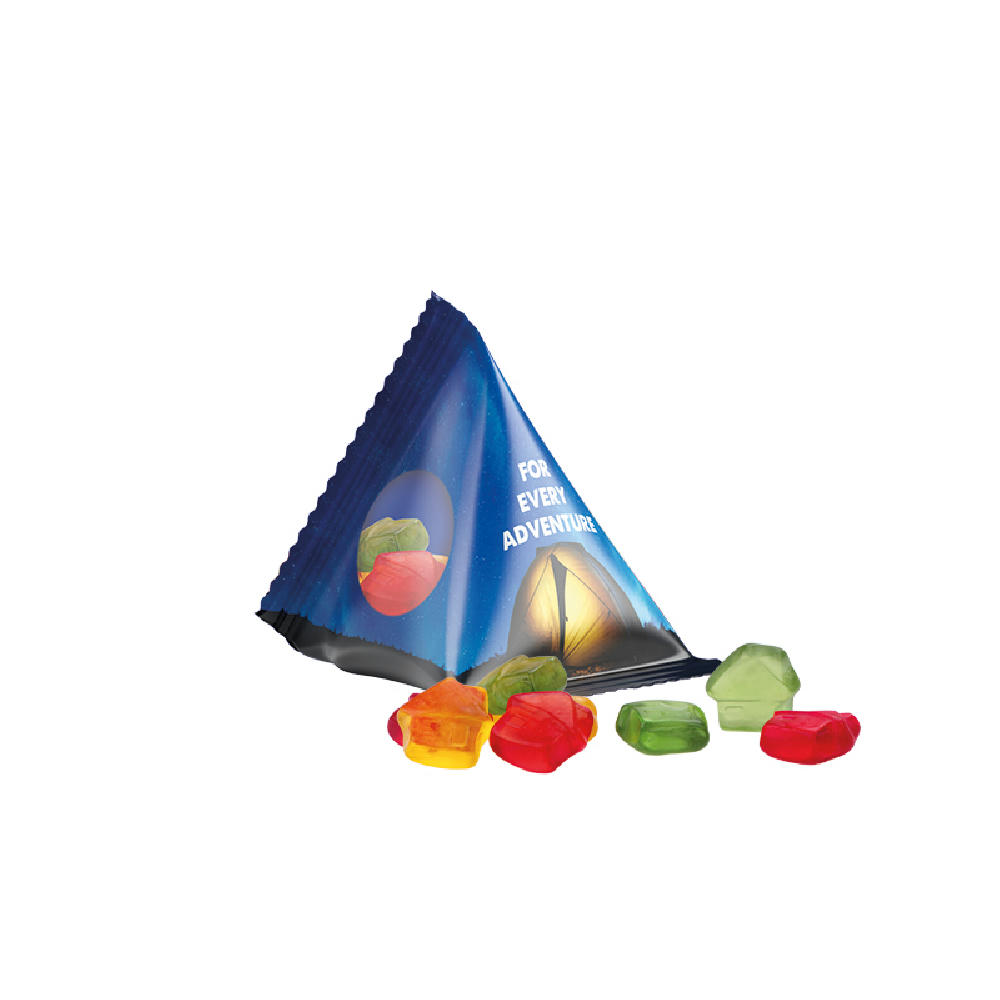 Tetraeder 15g, Fruchtgummi Standardformen