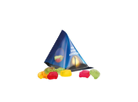 Tetraeder 15g, Fruchtgummi Standardformen