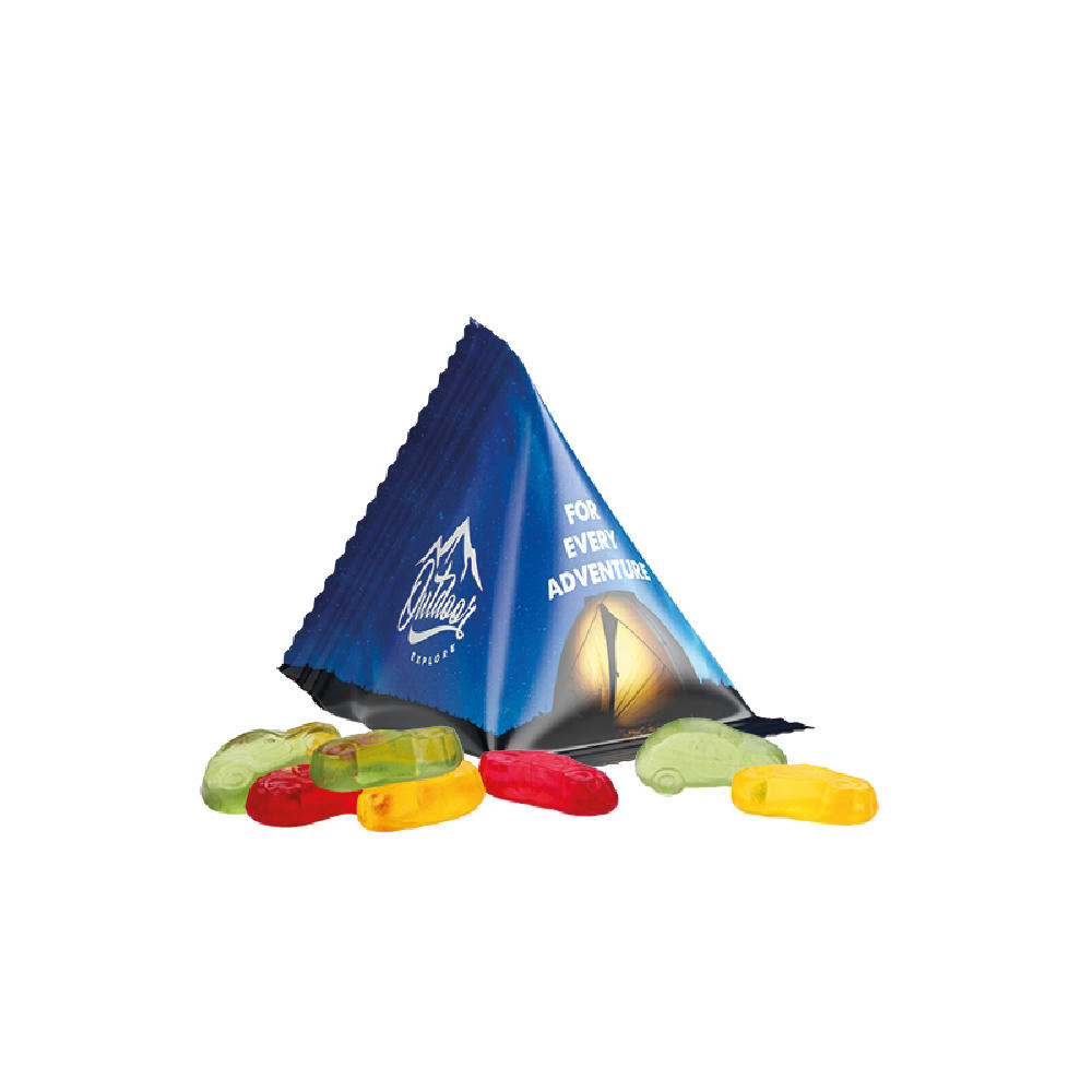 Tetraeder 15g, Fruchtgummi Standardformen