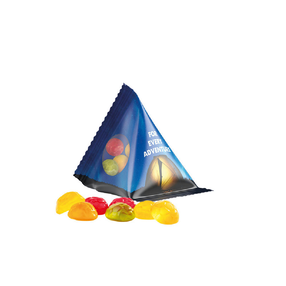 Tetraeder 15g, Fruchtgummi Standardformen