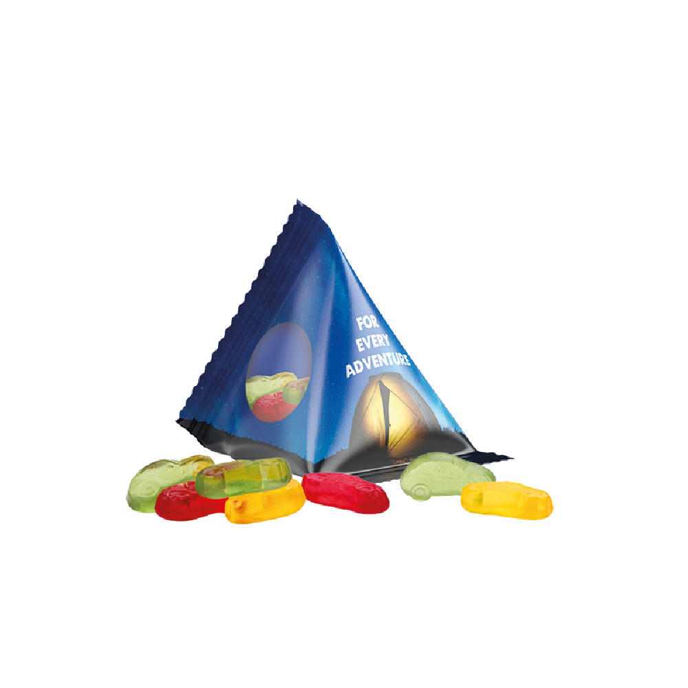 Tetraeder 15g, Fruchtgummi Standardformen