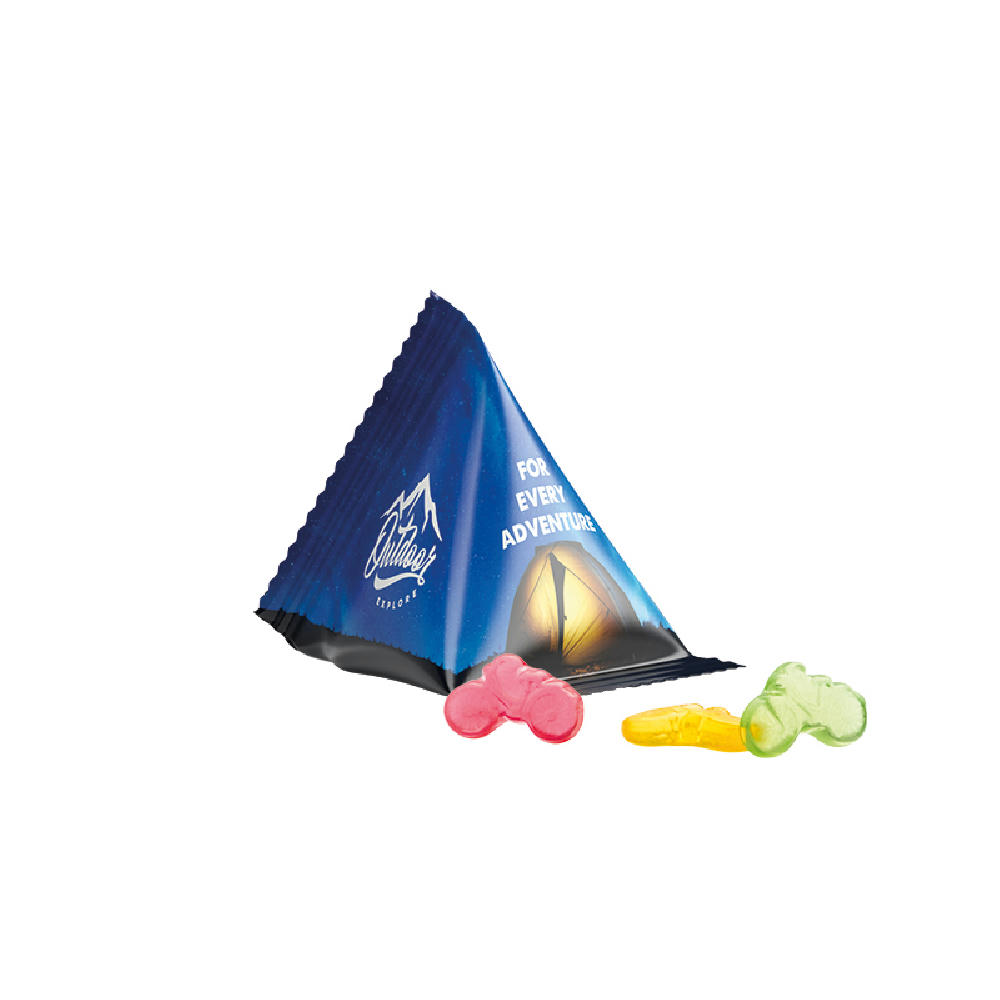 Tetraeder 15g, Fruchtgummi Standardformen