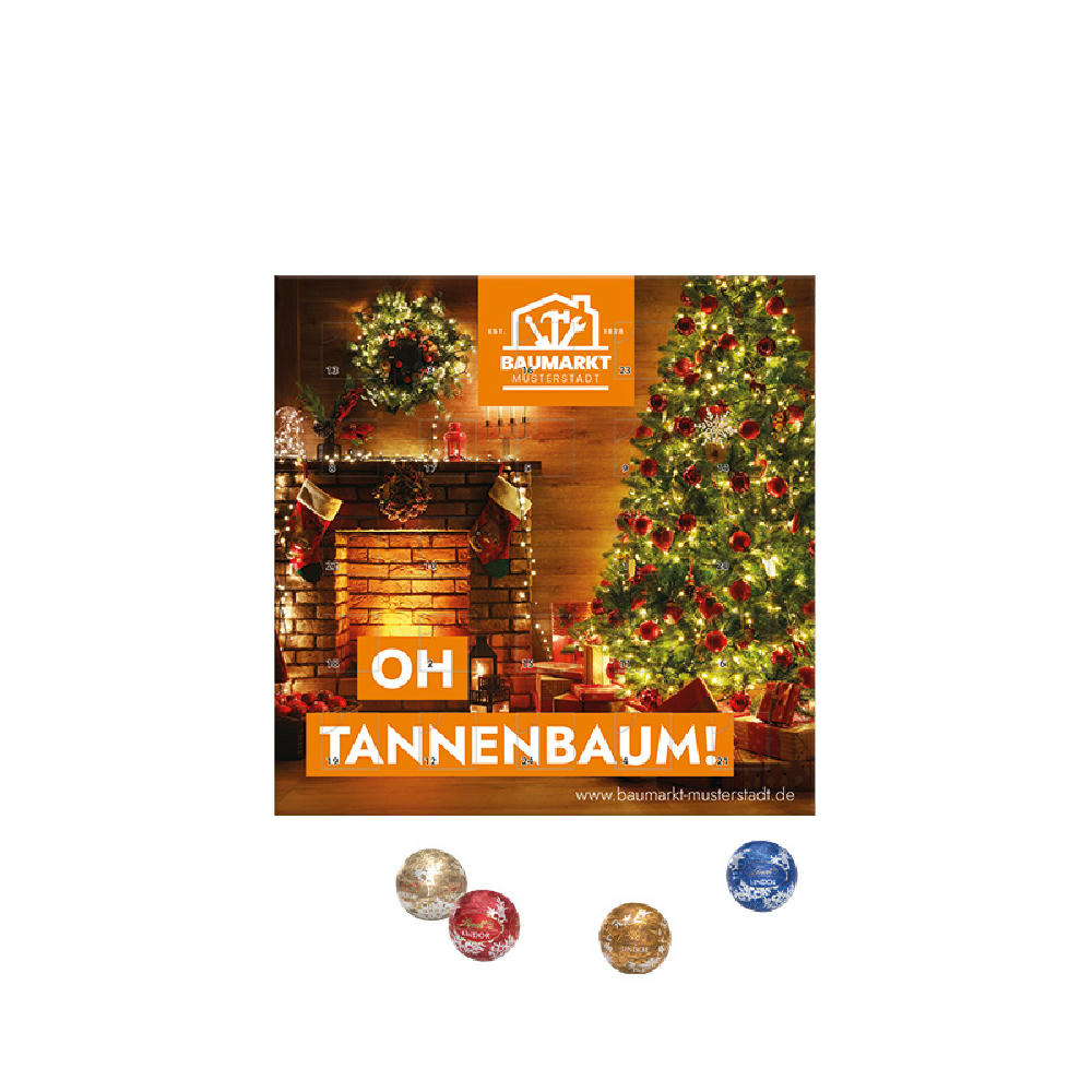 Mini Kugel Adventskalender