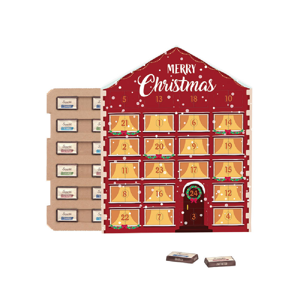 Täfelchen Adventskalender Haus ECO