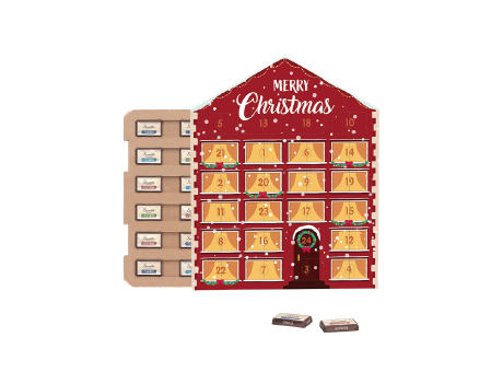 Täfelchen Adventskalender Haus ECO