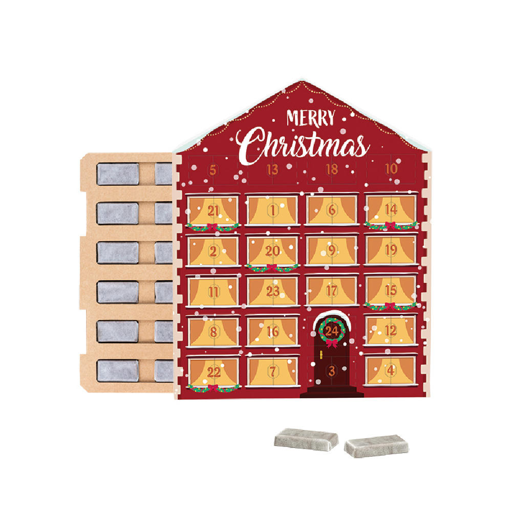 Täfelchen Adventskalender Haus ECO