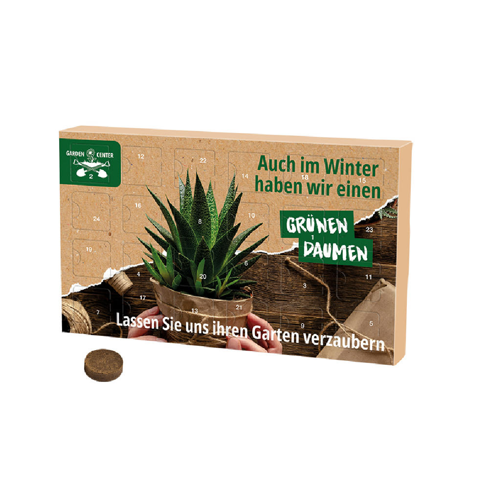 Adventskalender ECO L mit Samentütchen