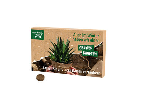 Adventskalender ECO L mit Samentütchen