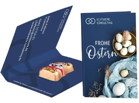 Werbekarte Visitenkartenformat Ostern