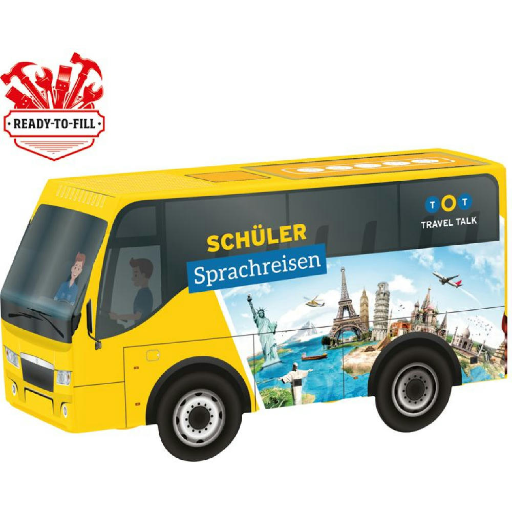 3D Präsent Bus Individuelle Befüllung
