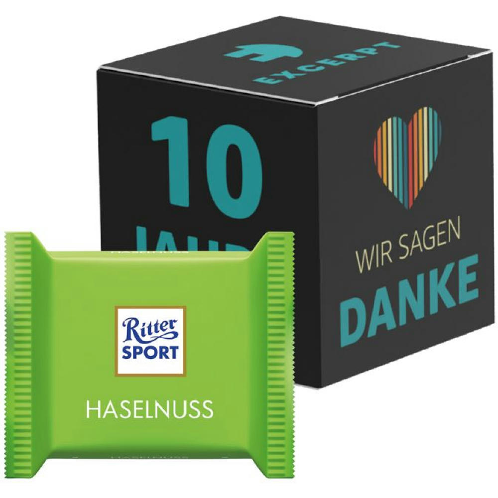 Werbewürfel Ritter SPORT mini