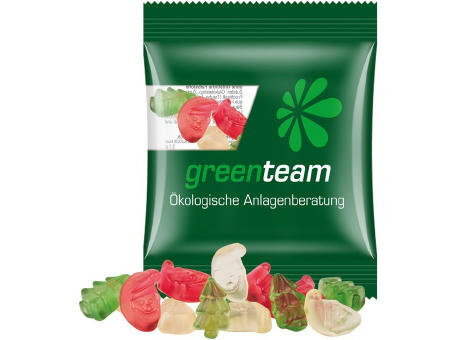 Minitüte 10 g Trolli Fruchtgummi Weihnachtsmischung