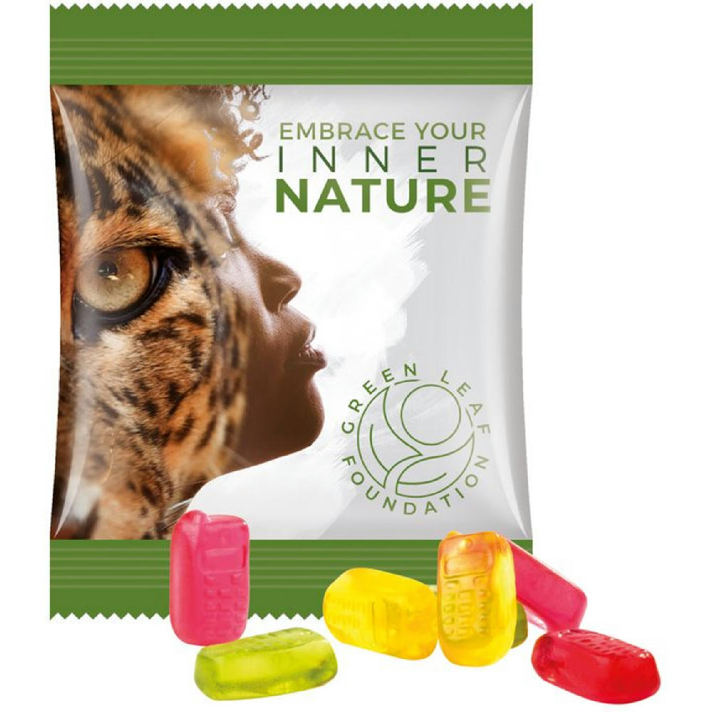 Minitüte 15 g Trolli Fruchtgummi Standardformen