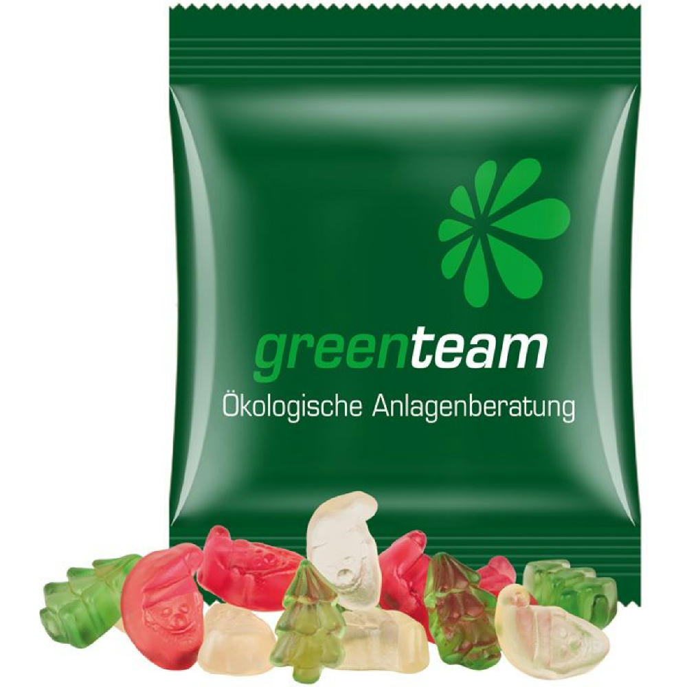 Minitüte 15 g Trolli Fruchtgummi Weihnachtsmischung