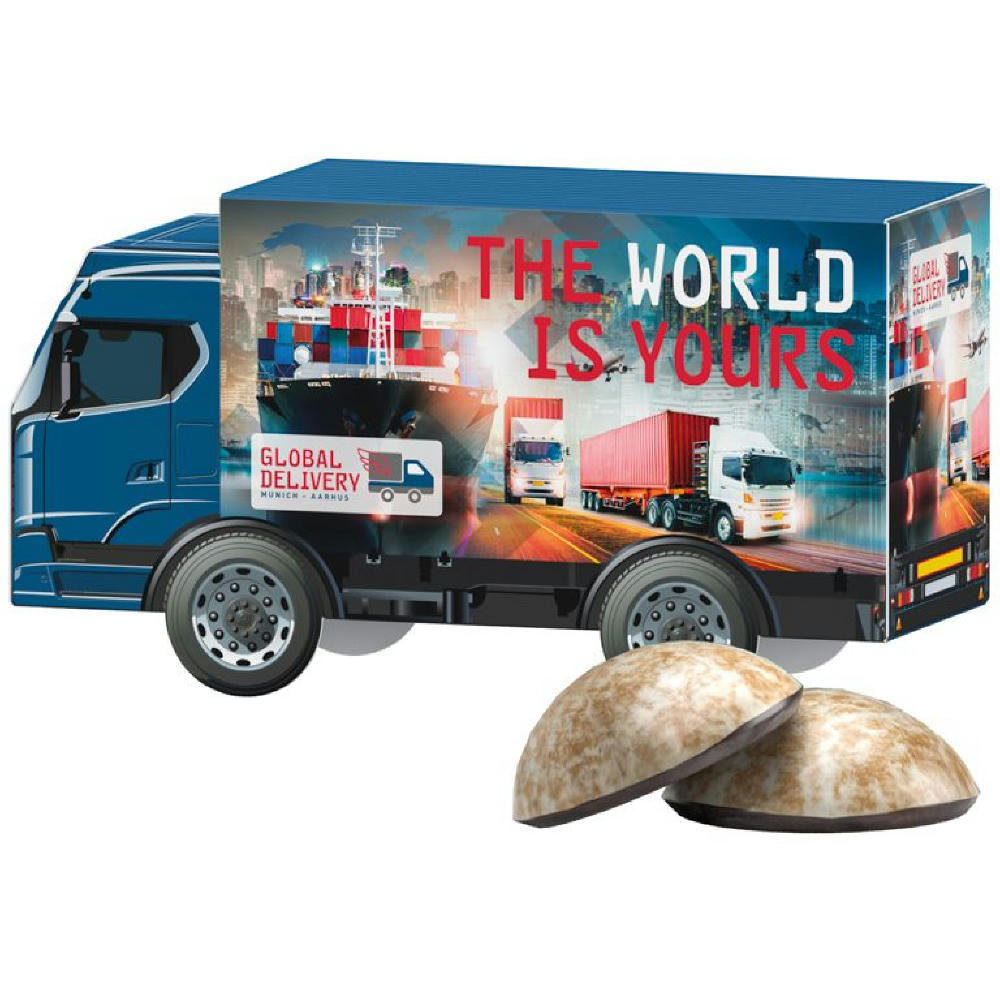 3D Präsent LKW Weihnachten
