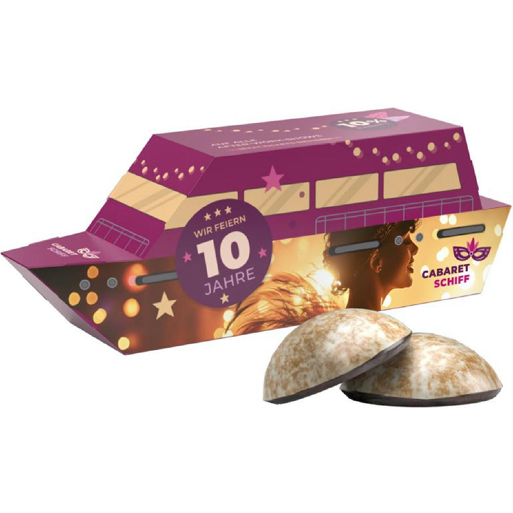 3D Präsent Schiff Weihnachten