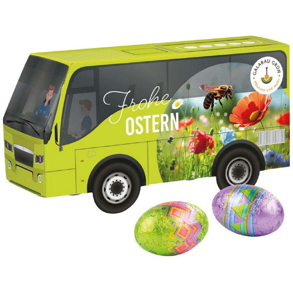 3D Präsent Bus Ostern