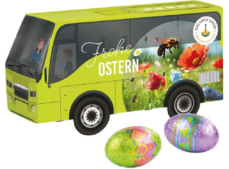 3D Präsent Bus Ostern