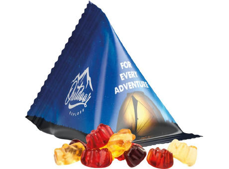 Tetraeder 15 g Trolli 30% Fruchtsaft Bärchen