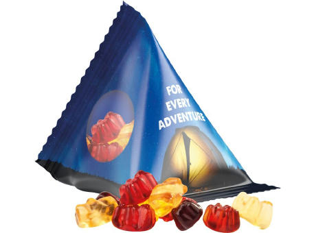 Tetraeder 15 g Trolli 30% Fruchtsaft Bärchen