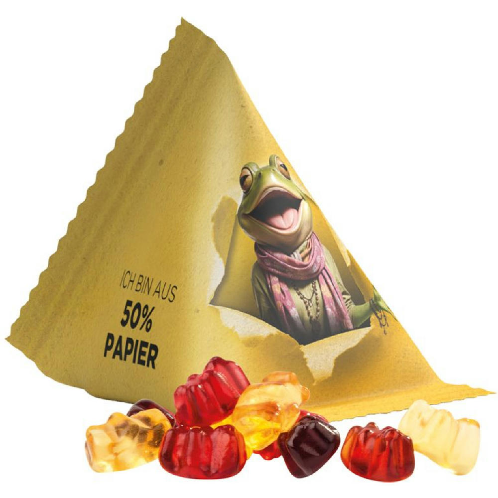 Tetraeder 15 g Trolli 30% Fruchtsaft Bärchen