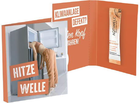 Werbekarte Midi Aqtiwell®