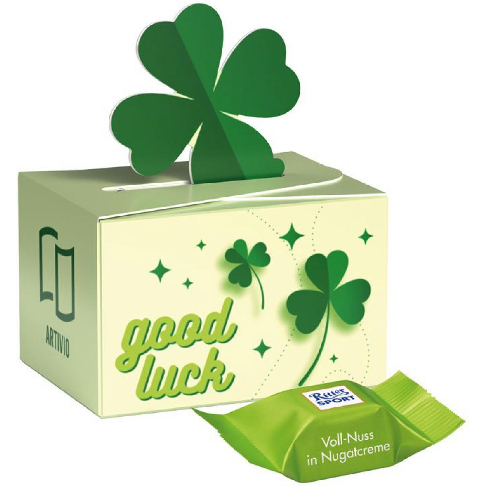 Geschenkbox Mini Kleeblatt