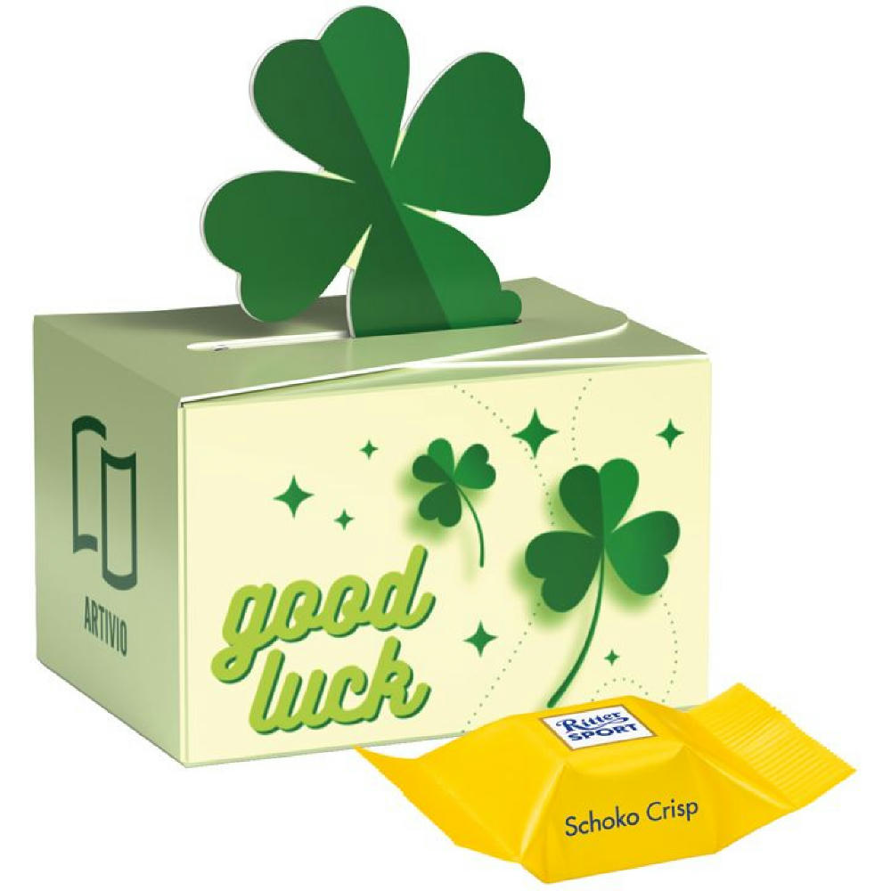 Geschenkbox Mini Kleeblatt