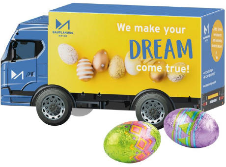 3D Präsent LKW Ostern