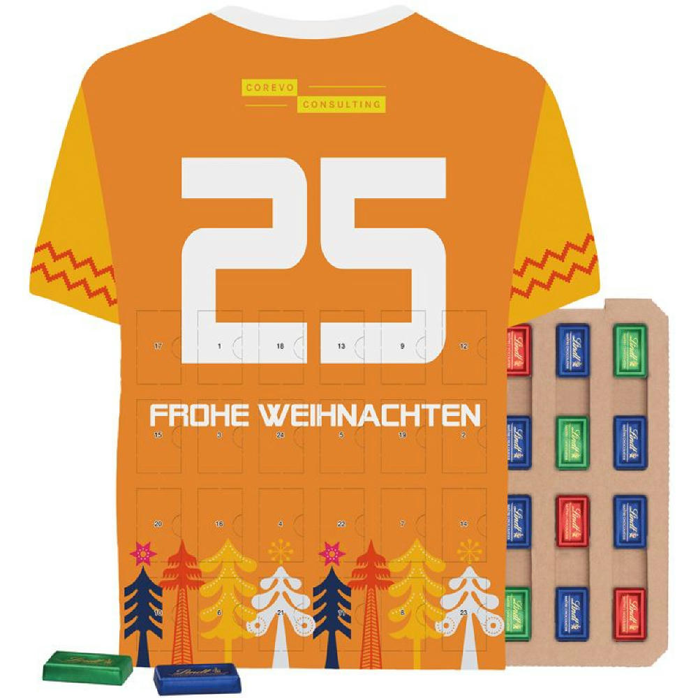Täfelchen Adventskalender Trikot ECO 